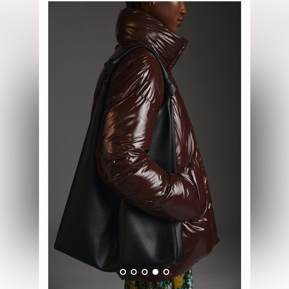Anthropologie NWT BADGLEY MISCHKA PUFFER JACKET Size M. - Picture 5 of 8